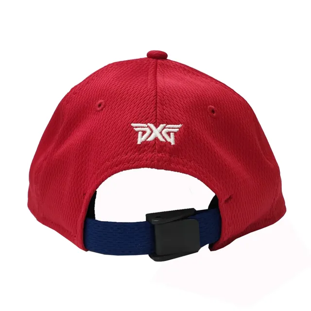 PXG】PXG23 LS920系列限量按扣可調節式高爾夫球帽/鴨舌帽(紅x藍 