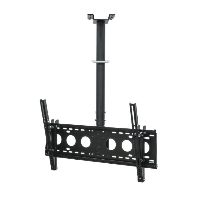 ErgoGrade EGDF6540 投影機吊架/壁掛架，臺灣原廠製造，專為投影機設計的專業支架。支援 VESA 標準孔位，從最小 100x100mm 到最大 700x450mm，適用多種投影機型號。包裝尺寸 975 x 245 x 324mm，便於運輸與安裝。提供三年以上保固，確保穩定耐用，適閤家用或商用空間，提升投影體驗。