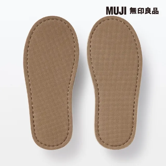 【MUJI 無印良品】馬來草前開拖鞋/原色