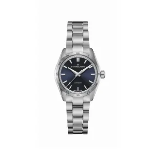 【HAMILTON 漢米爾頓】爵士大師系列 PERFORMER 腕錶 34mm(自動上鍊 中性 鋼帶 H36115140)
