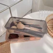 【E.dot】2入組 小物餐具瀝水收納盒