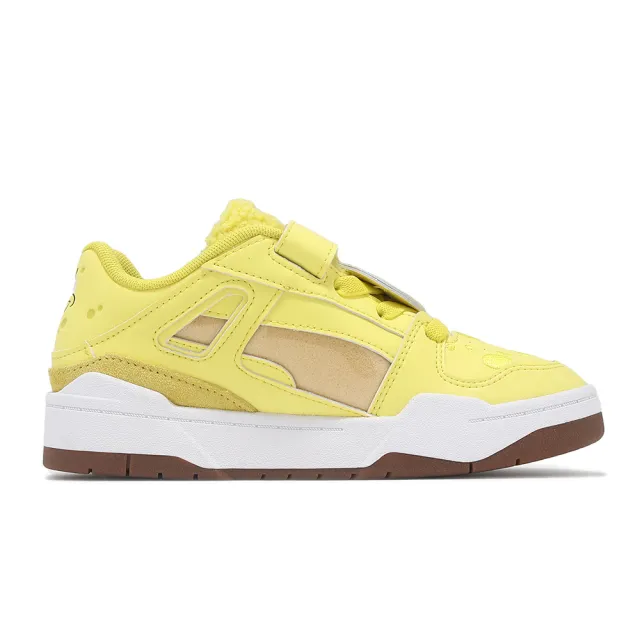 【PUMA】x Spongebob 休閒鞋 Slipstream 2 AC+PS 中童 小朋友 聯名 海綿寶寶(391645-01)