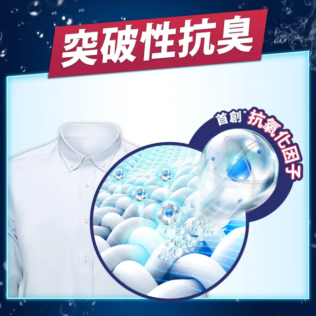 【ARIEL】日本進口 4D超濃縮抗菌洗衣膠囊/洗衣球 53顆袋裝 x2(抗菌去漬)
