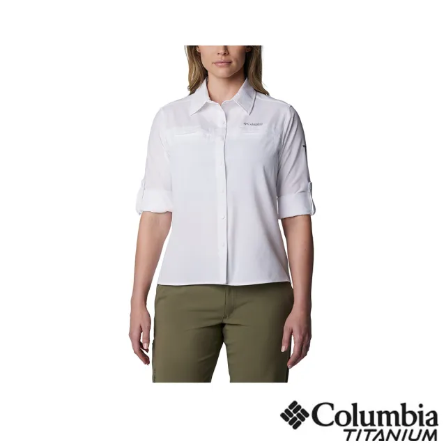 【Columbia 哥倫比亞 官方旗艦】女款-鈦 Summit Valley™超防曬UPF50快排長袖襯衫(UAE34820 /IS)
