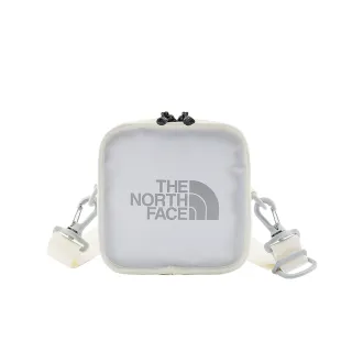 【The North Face】北面男女款白色品牌LOGO休閒單肩包｜3VWSXOC