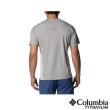 【Columbia 哥倫比亞】男款-鈦 Cirque River™酷涼快排短袖上衣-卡其灰(UAE57360AT/IS)