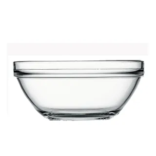 【Luminarc 樂美雅】強化玻璃金剛碗沙拉碗340cc(二入組)