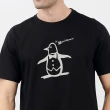 【Munsingwear】企鵝牌 男款黑色企鵝印花純棉舒適百搭短袖T恤 MGTL2505