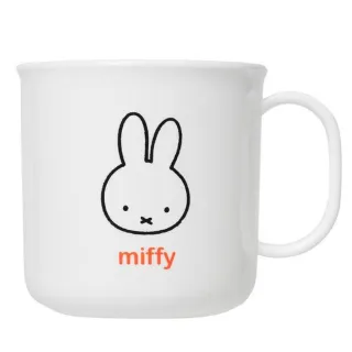 【小禮堂】Miffy 米飛兔 兒童單耳塑膠杯 200ml - 大臉款(平輸品)