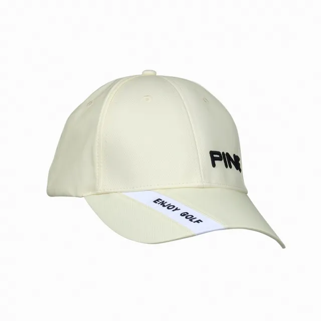 【PING】男款LOGO配色高爾夫球帽-黃(GOLF/高爾夫配件/PQ23105-35)