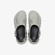 【Crocs】Crocs 卡駱馳 Echo 波波 克駱格 男女鞋(207937 黑 灰)