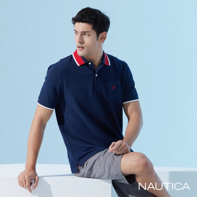 NAUTICA 男裝 Miami Vice聯名款LOGO短袖
