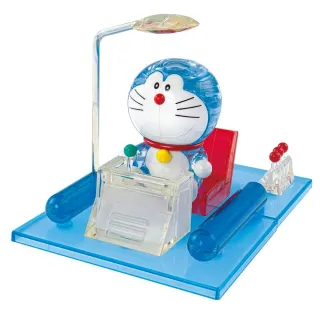 【Doraemon 哆啦A夢】Beverly 3D水晶拼圖 - 哆啦A夢&時光機