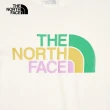 【The North Face】TNF 短袖上衣 W COLOR COMBO LOGO SS TEE - AP 女 米白(NF0A88G8QLI)