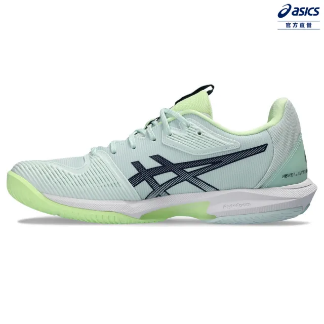 【asics 亞瑟士】SOLUTION SPEED FF 3 女款 法網配色 網球鞋(1042A250-300)