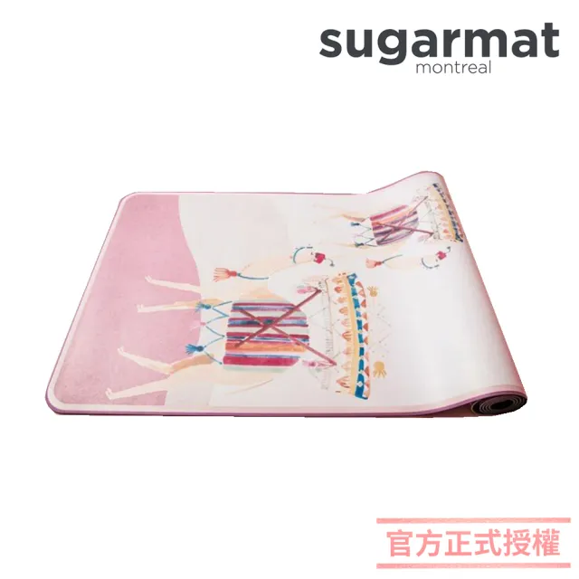 【加拿大Sugarmat】頂級加寬PU瑜珈墊 3.0mm(粉彩駱駝 Camel with Rugs)