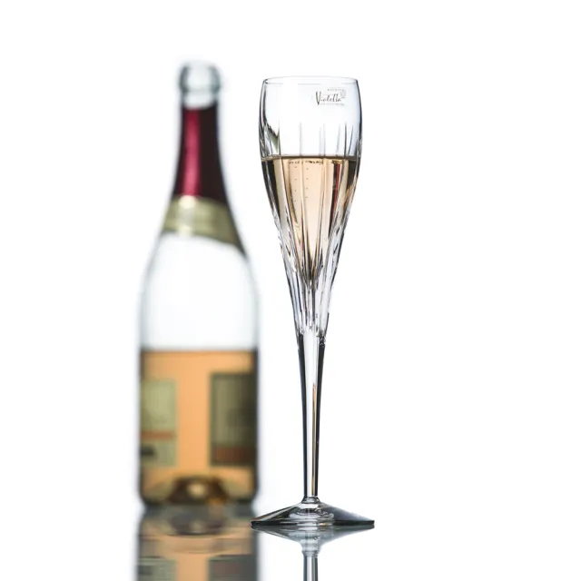 【Royal Duke】波蘭Violetta鑽石水晶香檳杯200ml(一體成形水晶杯香檳杯酒杯紅酒杯)