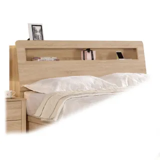 【Hampton 漢汀堡】吉柏森系列5尺被櫥式床頭箱(床頭/床頭箱/雙人床頭箱/附插座)