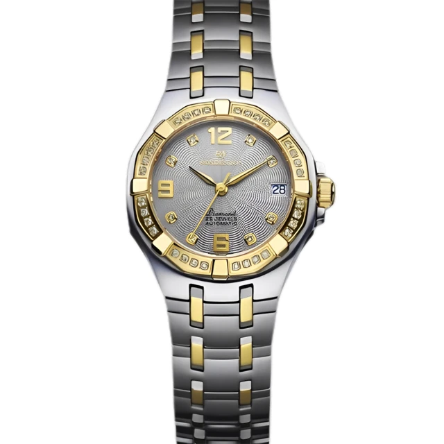 ROSDENTON 勞斯丹頓 公司貨R1 總裁新貴 真鑽機械錶款-男錶-錶徑35mm(3301MTB-2H)