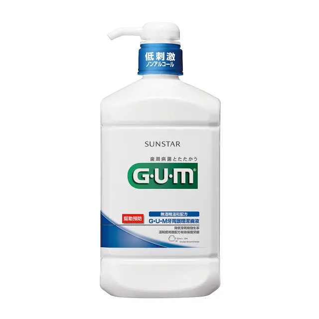 【GUM】牙周護理潔齒液 960ml