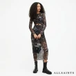 【ALLSAINTS】KATIE CALADESI 印花抽繩半透膚洋裝 WD508Z(修身版型)