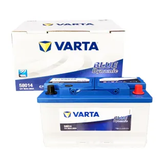 【VARTA 華達】58014 容量80AH 歐規電池 免加水 銀合金電瓶