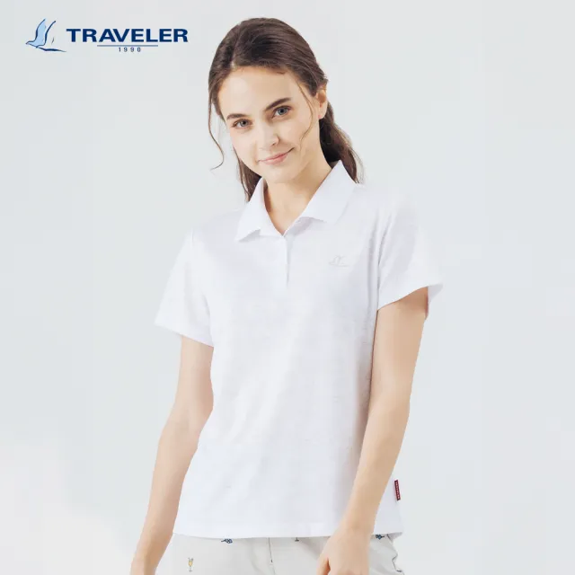 【TRAVELER 旅行者】24SS女款超透氣消臭吸排上衣_241TR833(消臭/膠原蛋白/涼感/吸濕排汗)