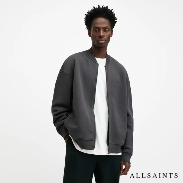 【ALLSAINTS】ROCCO 純棉寬鬆棒球外套 MF021Z(舒適版型)