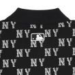 【MLB】連身裙 長版上衣 Monogram系列 紐約洋基隊(3FOPM0143-50BKS)