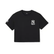 【MLB】女版短袖T恤 紐約洋基隊(3FTSB1743-50BKS)