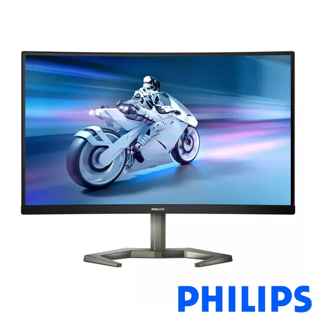 【Philips 飛利浦】27M1C5500V 27型 VA 2K 165Hz曲面電競螢幕(1500R/HDCP2.2/HDR10)