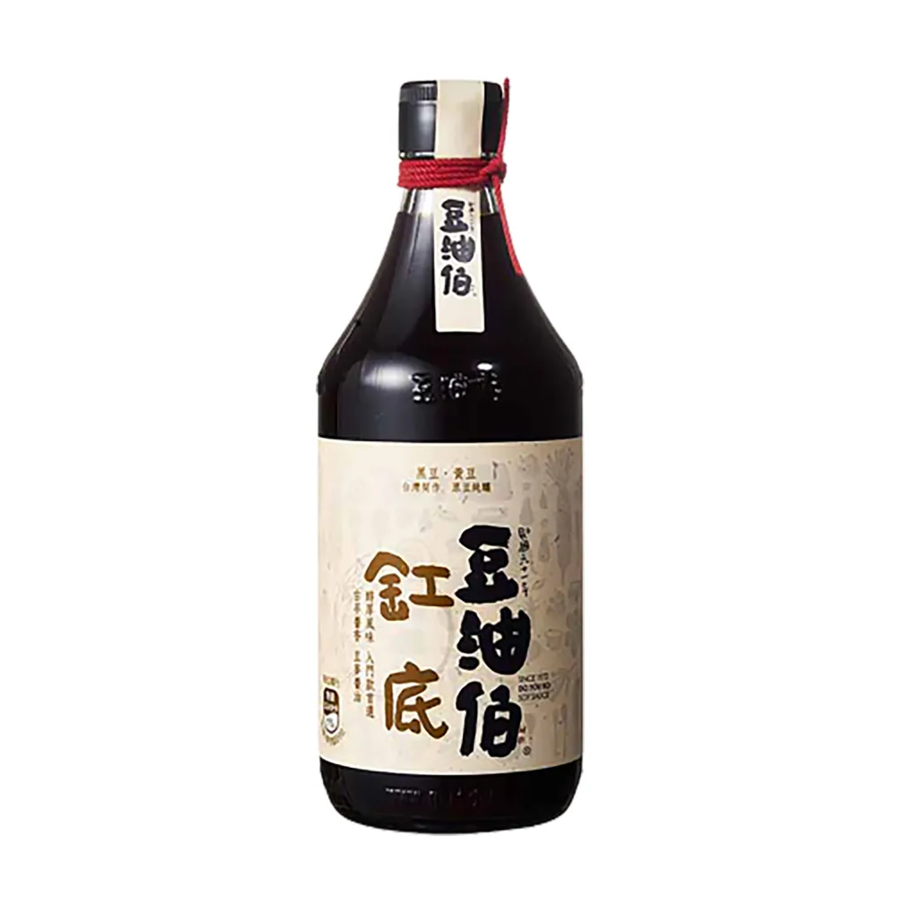 【豆油伯醬油】缸底醬油500ml