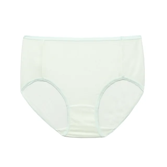 【SAVVY 莎薇】健康內褲-EcoVero™ 生態環保纖維 M-3L中腰三角褲 AS3328C2(清新水)