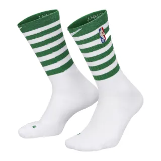 【NIKE 耐吉】長襪 Elite City Edition 波士頓 賽爾提克 NBA 75週年 白 綠 加厚 籃球襪(DA4952-100)