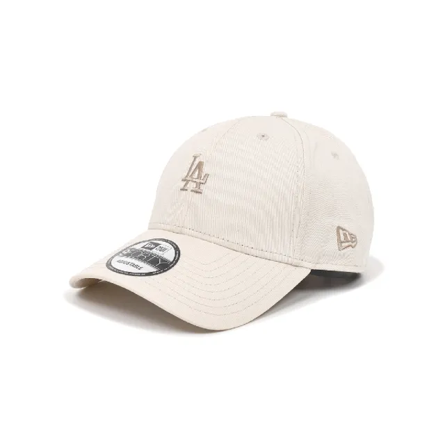 【NEW ERA】棒球帽 Color Era 象牙白 棕 940帽型 可調式帽圍 洛杉磯道奇 LAD 老帽 帽子(NE14148155)