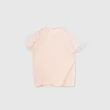 【GAP】女童裝 Logo圓領短袖T恤-淡粉色(890404)