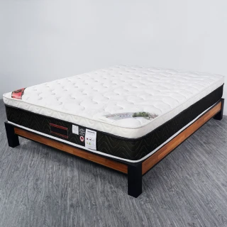 【Homelike】玄琳三線乳膠獨立筒床墊(雙人加大6尺)