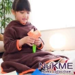 【棉花田】NuKME兒童時尚多功能創意保暖袖毯 懶人毯-多色可選(速)