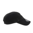 【Balenciaga 巴黎世家】經典復古刺繡品牌LOGO棉質棒球帽(黑色/M)