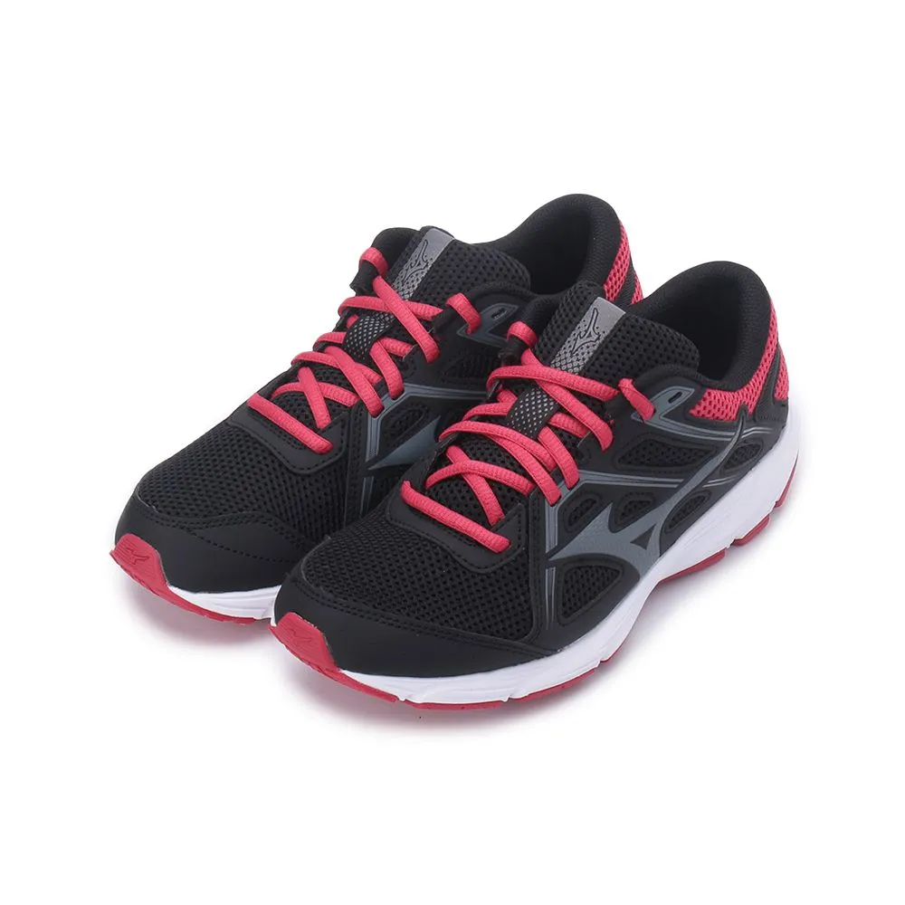 【MIZUNO 美津濃】SPARK 8 透氣舒適跑鞋 黑桃 女鞋 K1GA230471