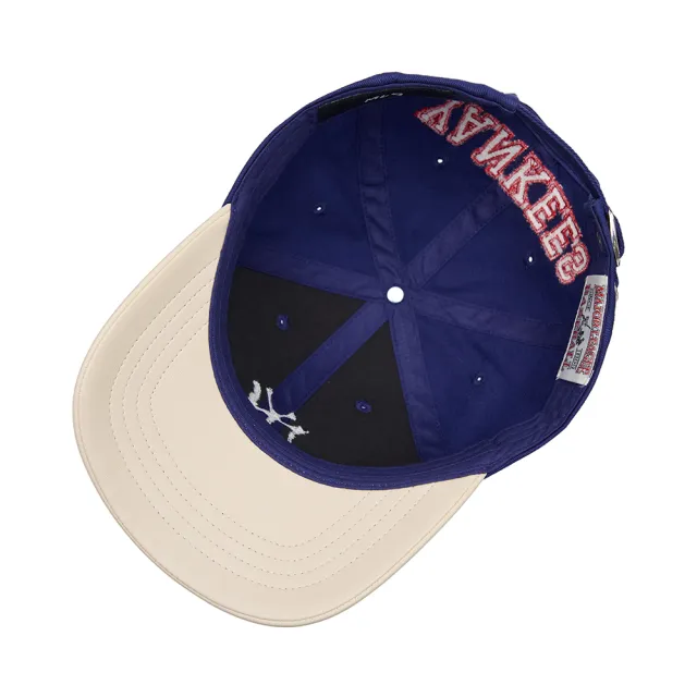 【MLB】童裝 可調式棒球帽 童帽 Varsity系列 紐約洋基隊(7ACP8804N-50RBS)