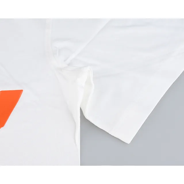 【Y-3 山本耀司】Y-3 橘字LOGO耀司拼音圖案純棉短袖T恤(平輸品/男款/白)