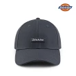【Dickies】男女款碳灰色純棉簡約刺繡Logo棒球帽｜DK012465CH0