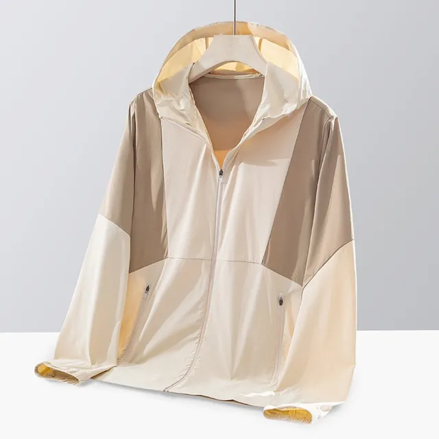 【巴黎精品】現貨+預購 防曬外套速乾冰絲連帽外套(男女防曬衣7色v1az24)