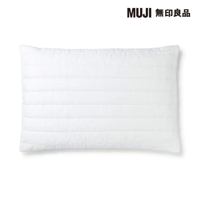 【MUJI 無印良品】消臭加工表布可水洗低反發枕 43×63 cm