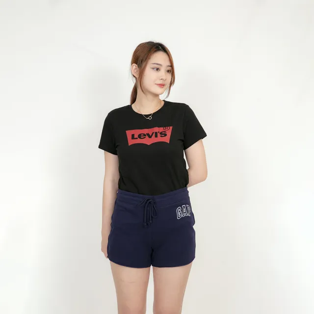 【LEVIS】Levis 女短T  現貨 短袖 T恤 上衣 寬鬆 短袖 圓領 飄逸 短T 17369(短袖 T恤7349AT3)