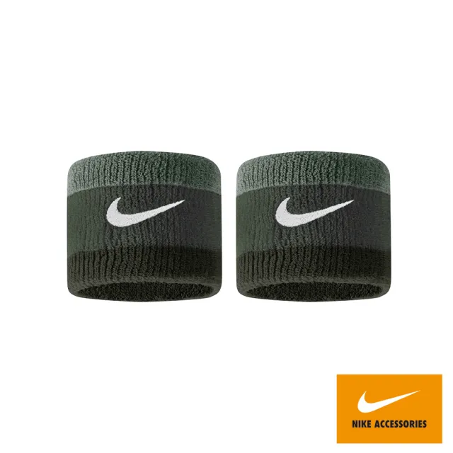 【NIKE 耐吉】NIKE 腕帶 SWOOSH 基本款腕帶 跑 吸濕速乾 2入組 多款任選