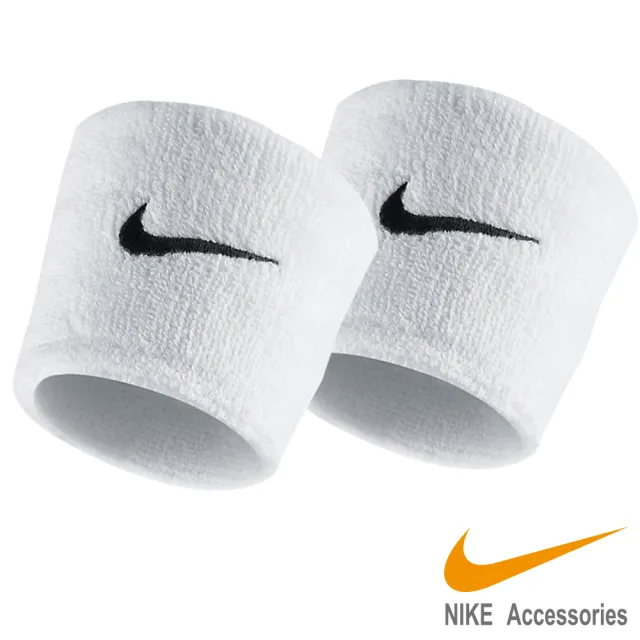 【NIKE 耐吉】NIKE 腕帶 SWOOSH 基本款腕帶 跑 吸濕速乾 2入組 多款任選