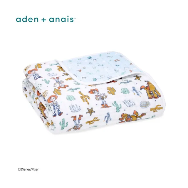 【aden+anais】官方直營 迪士尼經典四層紗毯(米奇米妮/寶貝小飛象/玩具總動員/夢遊愛麗絲)