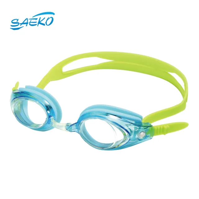 【SAEKO】舒適防霧快調兒童泳鏡 S56(防水 蛙鏡)